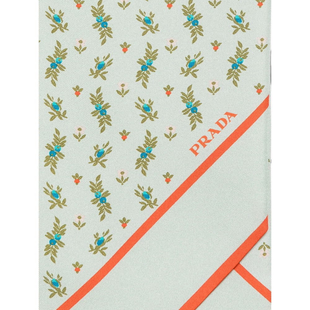 Prada Green Scarves Women PRADA