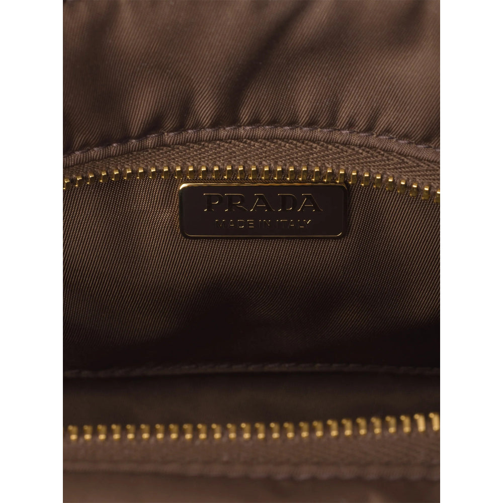 Prada Brown Shoulder Bags Women PRADA