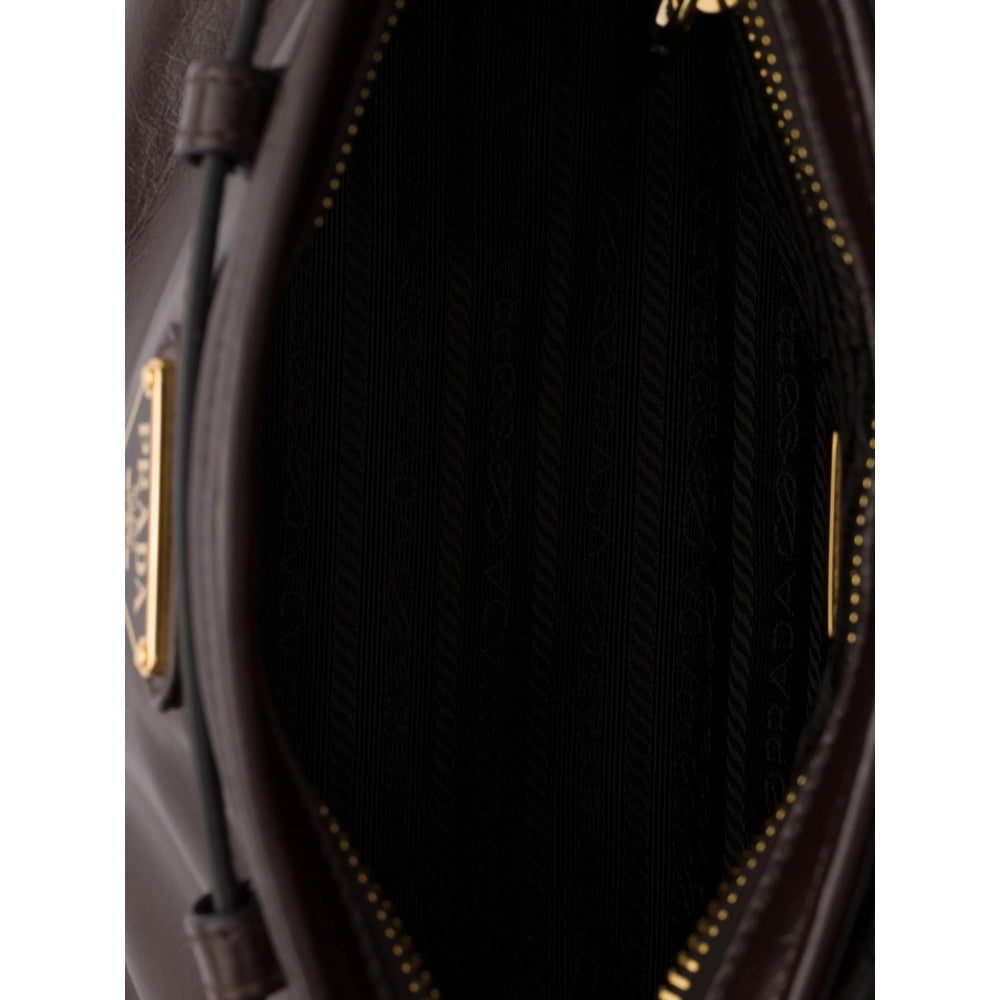 Prada Brown Shoulder Bags Women PRADA