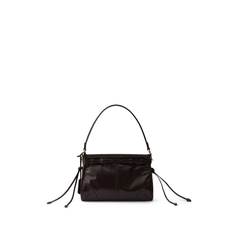 Prada Brown Shoulder Bags Women PRADA