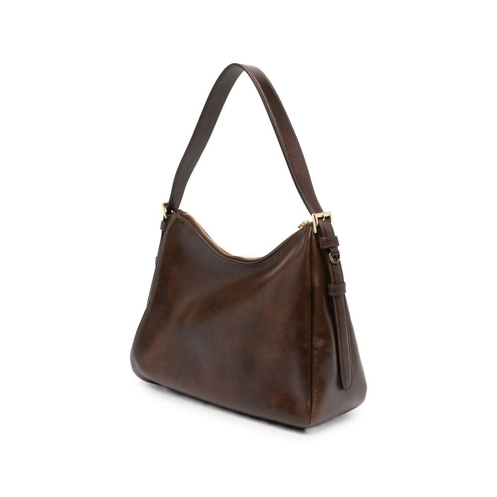 Prada Brown Shoulder Bags Women PRADA