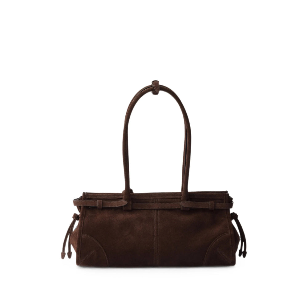 Prada Brown Shoulder Bags Women PRADA