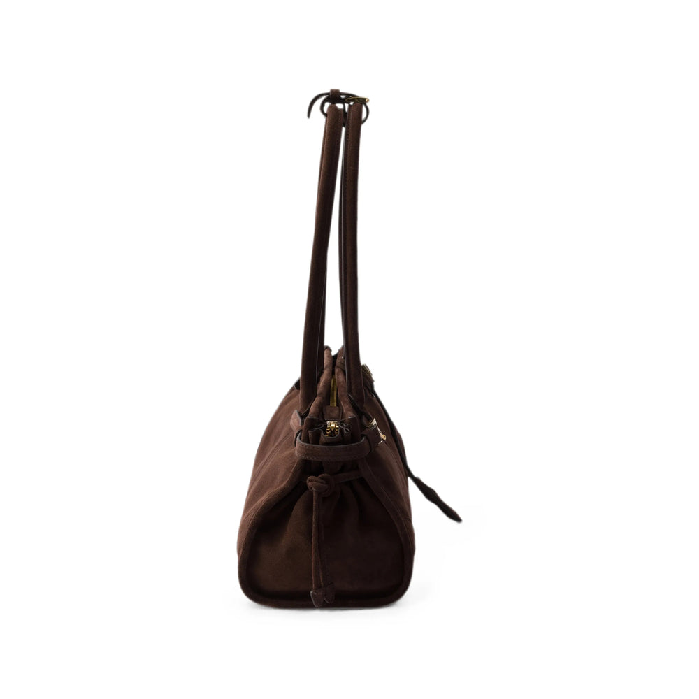 Prada Brown Shoulder Bags Women PRADA