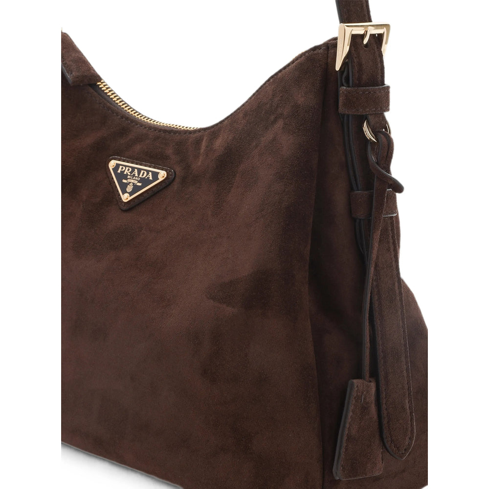 Prada Brown Shoulder Bags Women PRADA