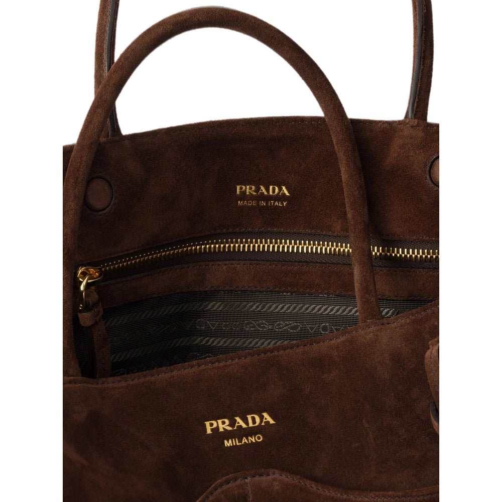 Prada Brown Tote Bags Women PRADA