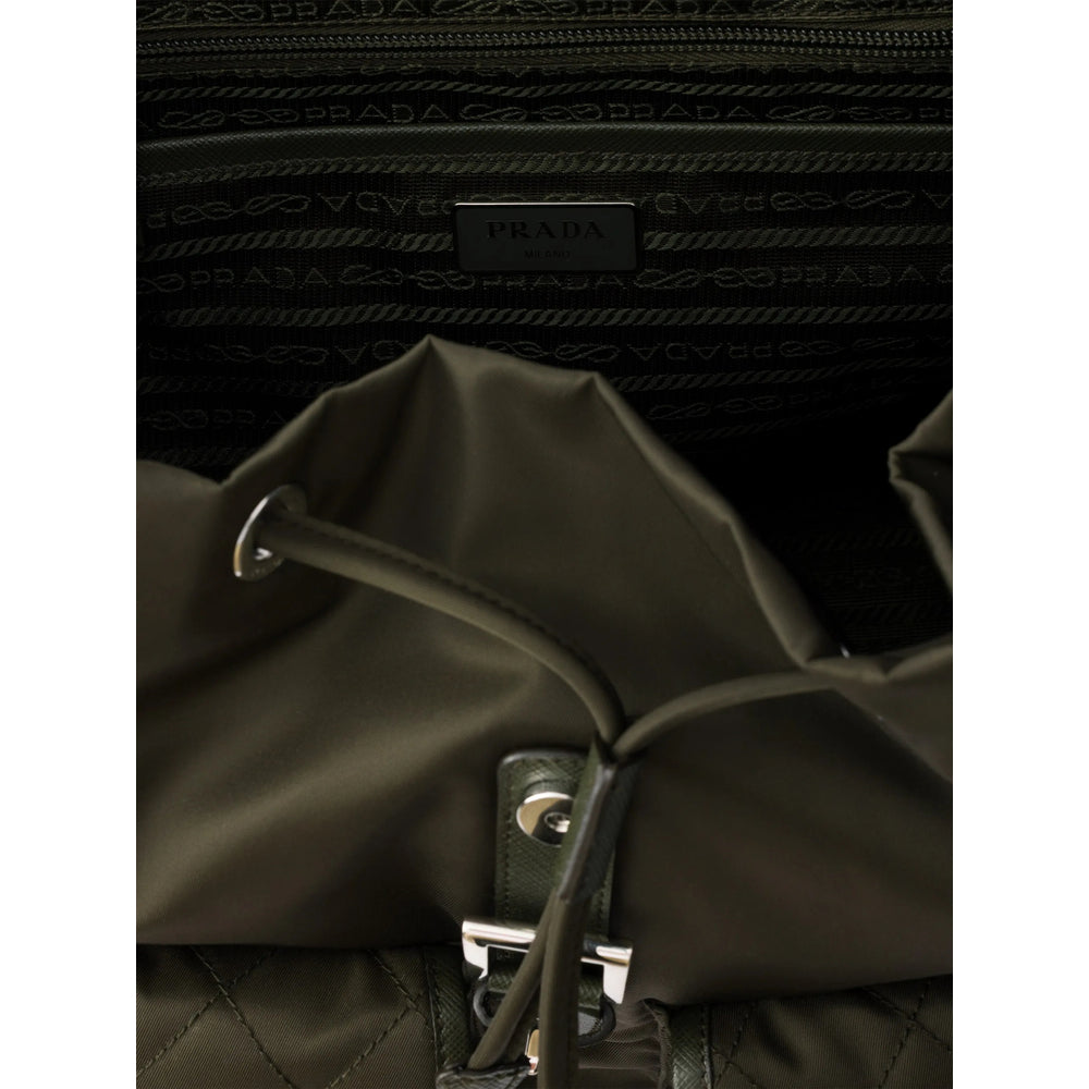 Prada Green Backpacks Women PRADA