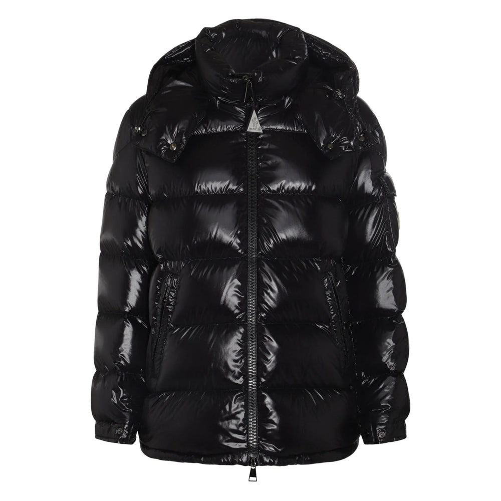 Moncler Black Jackets - Puffer Jackets Women MONCLER