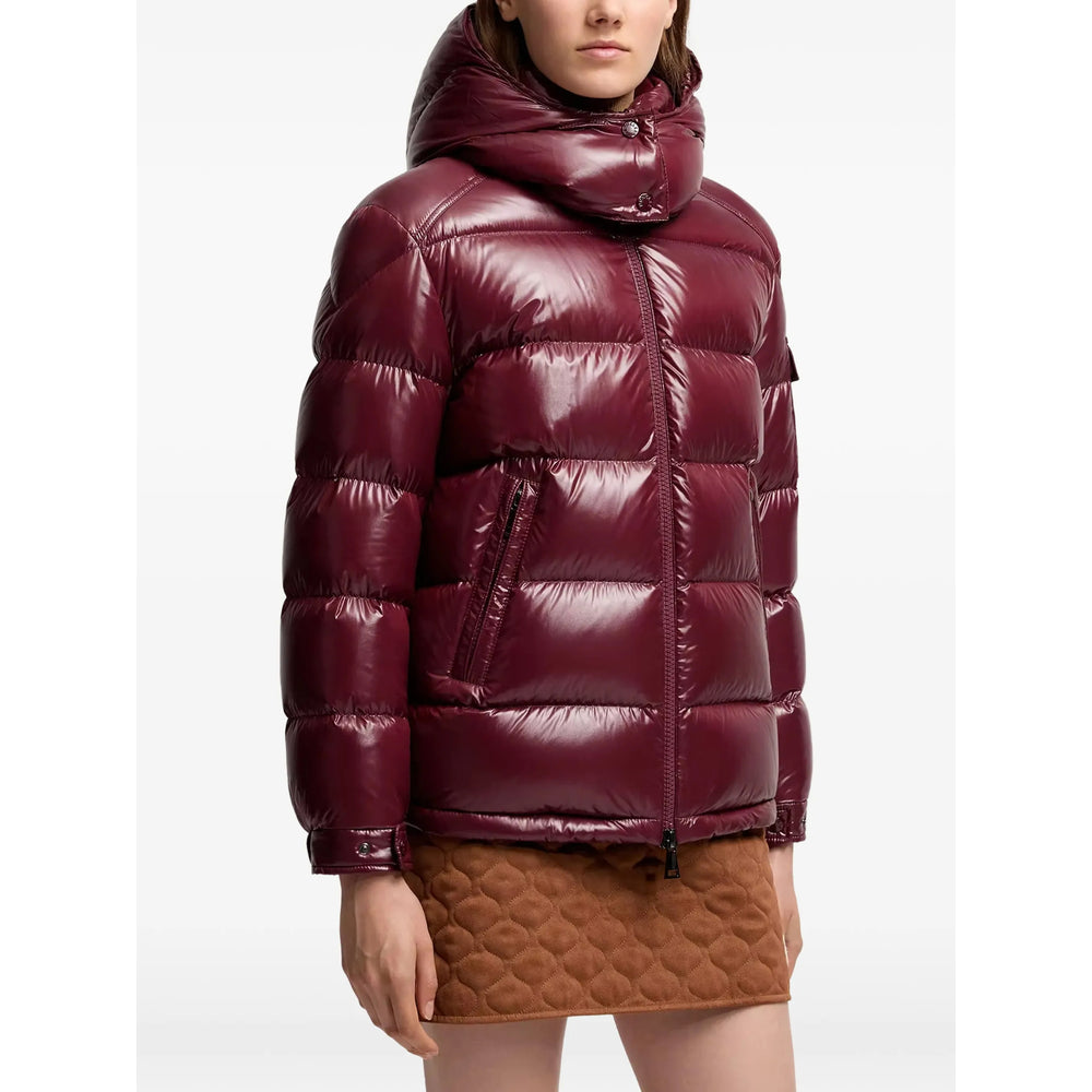 Moncler Red Jackets - Puffer Jackets Women MONCLER