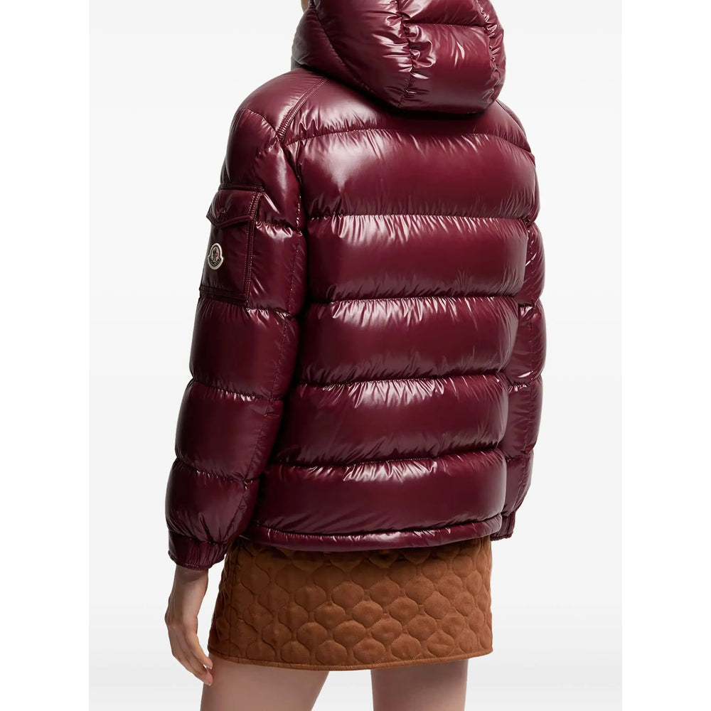 Moncler Red Jackets - Puffer Jackets Women MONCLER
