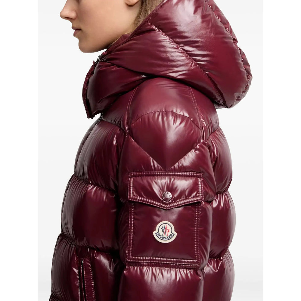 Moncler Red Jackets - Puffer Jackets Women MONCLER
