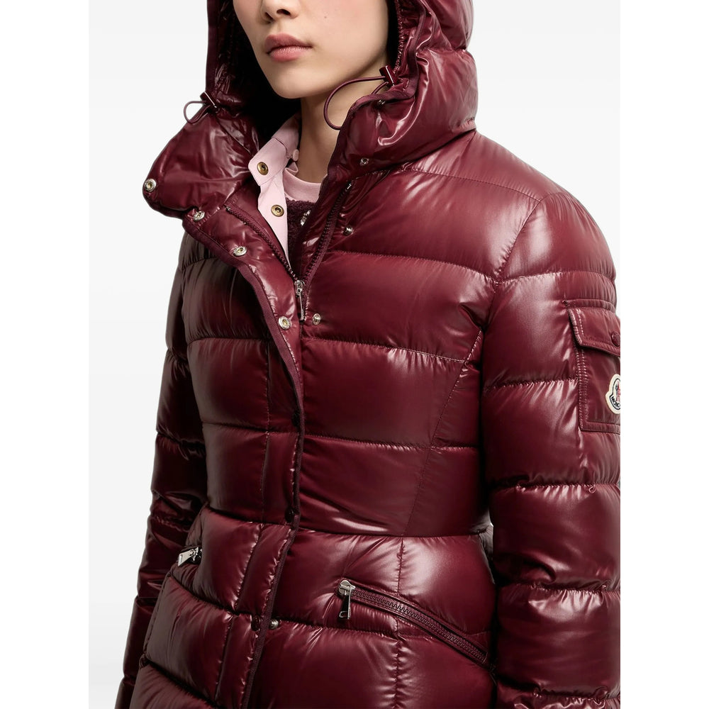 Moncler Red Jackets - Puffer Jackets Women MONCLER