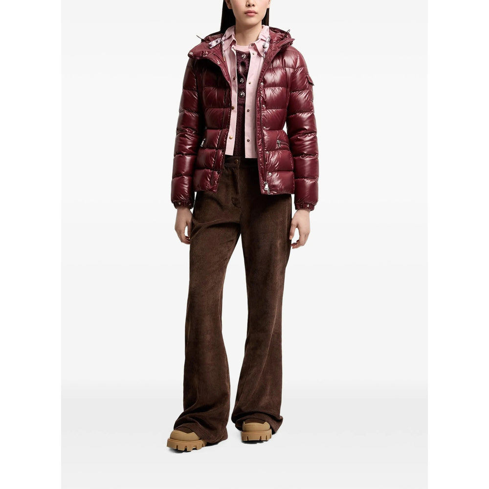 Moncler Red Jackets - Puffer Jackets Women MONCLER