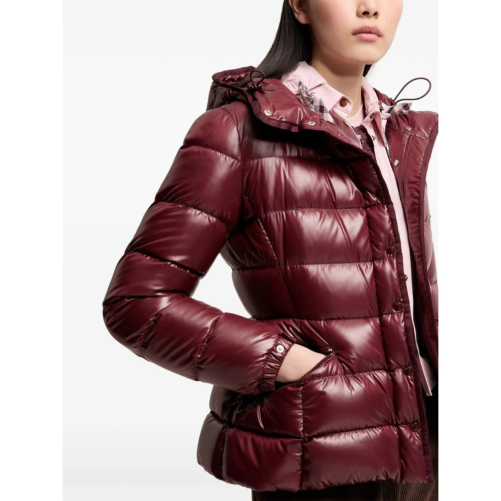 Moncler Red Jackets - Puffer Jackets Women MONCLER