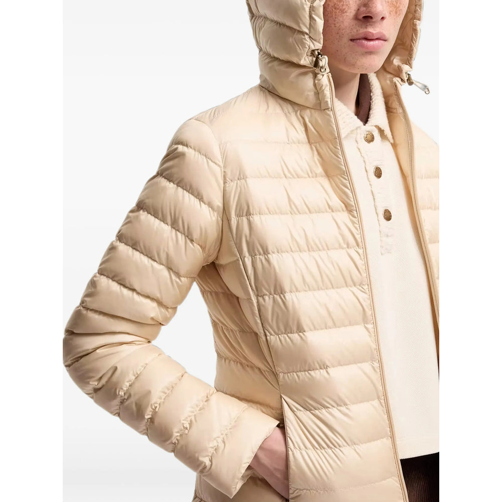 Moncler Neutrals Jackets - Puffer Jackets Women MONCLER