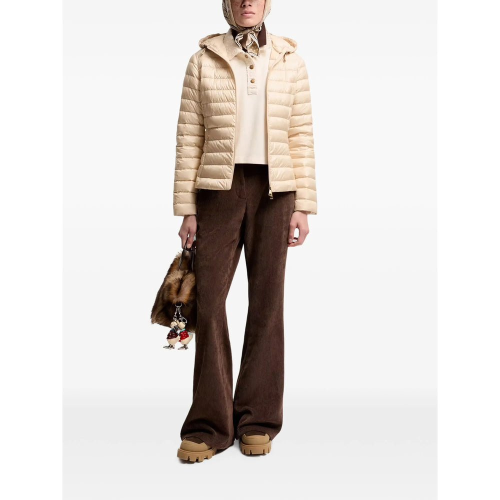 Moncler Neutrals Jackets - Puffer Jackets Women MONCLER