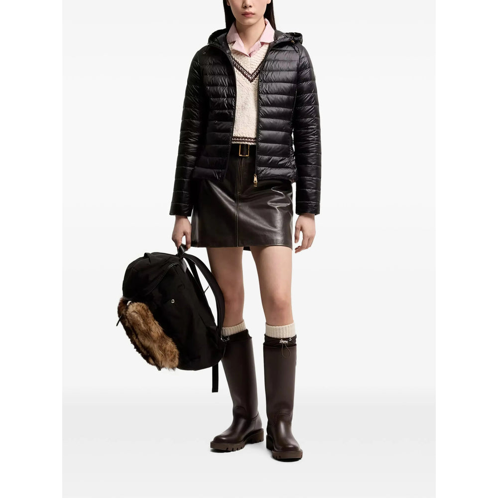 Moncler Black Jackets - Puffer Jackets Women MONCLER