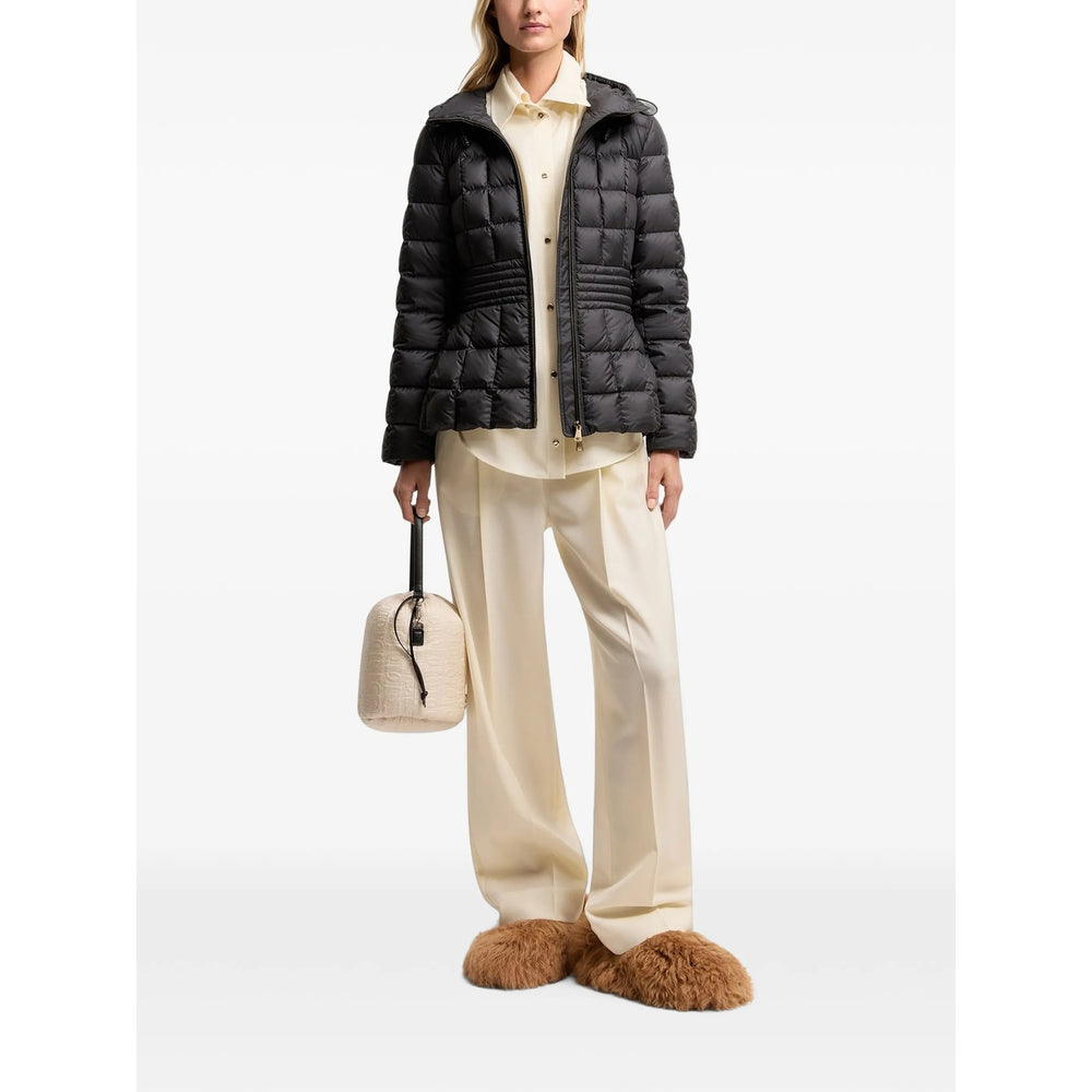 Moncler Black Jackets - Puffer Jackets Women MONCLER