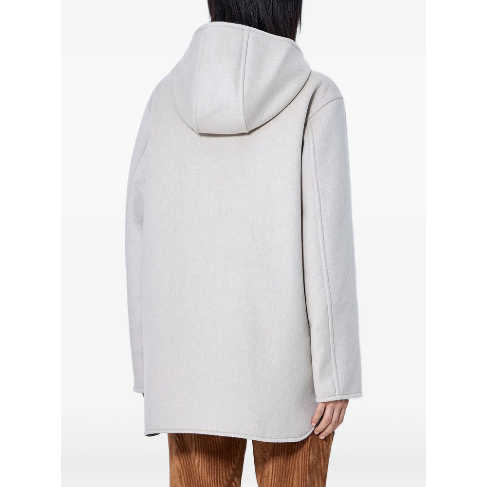 Moncler Neutrals Jackets - Oversized Jackets Women MONCLER
