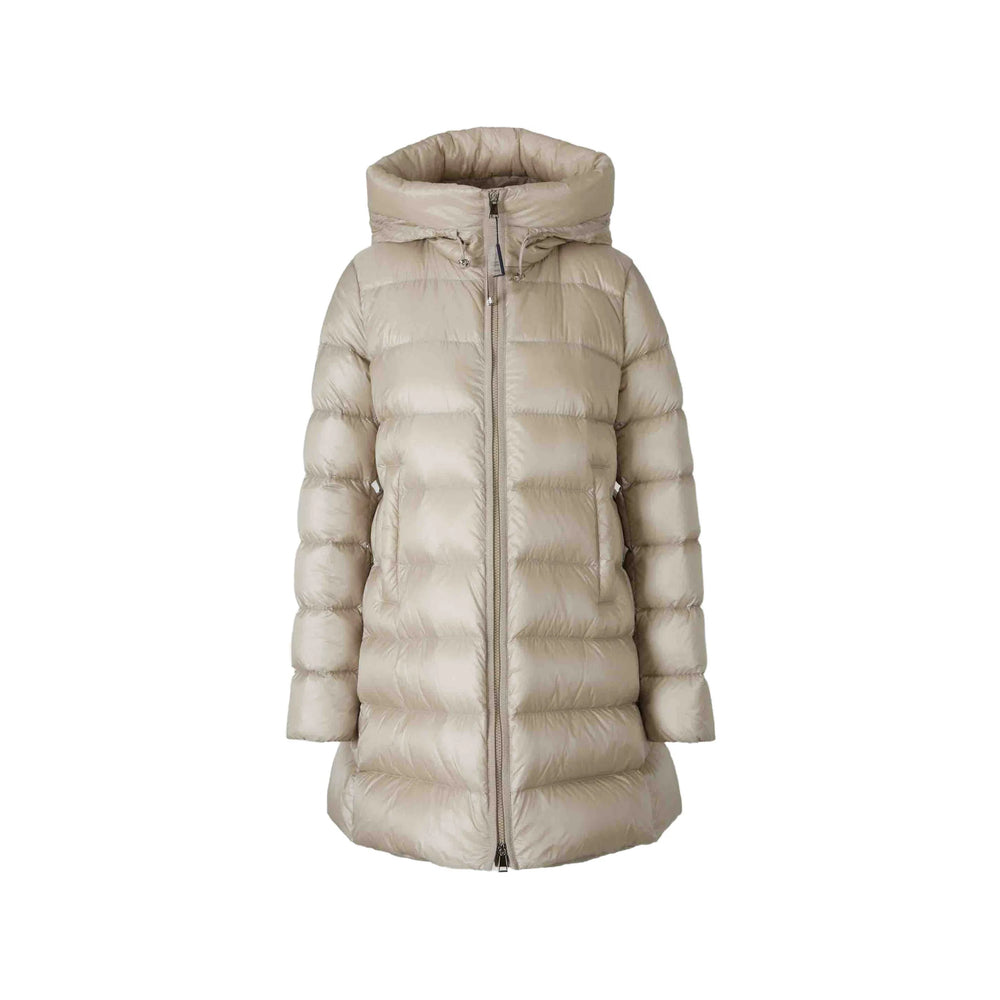 Moncler Neutrals Jackets - Puffer Jackets Women MONCLER