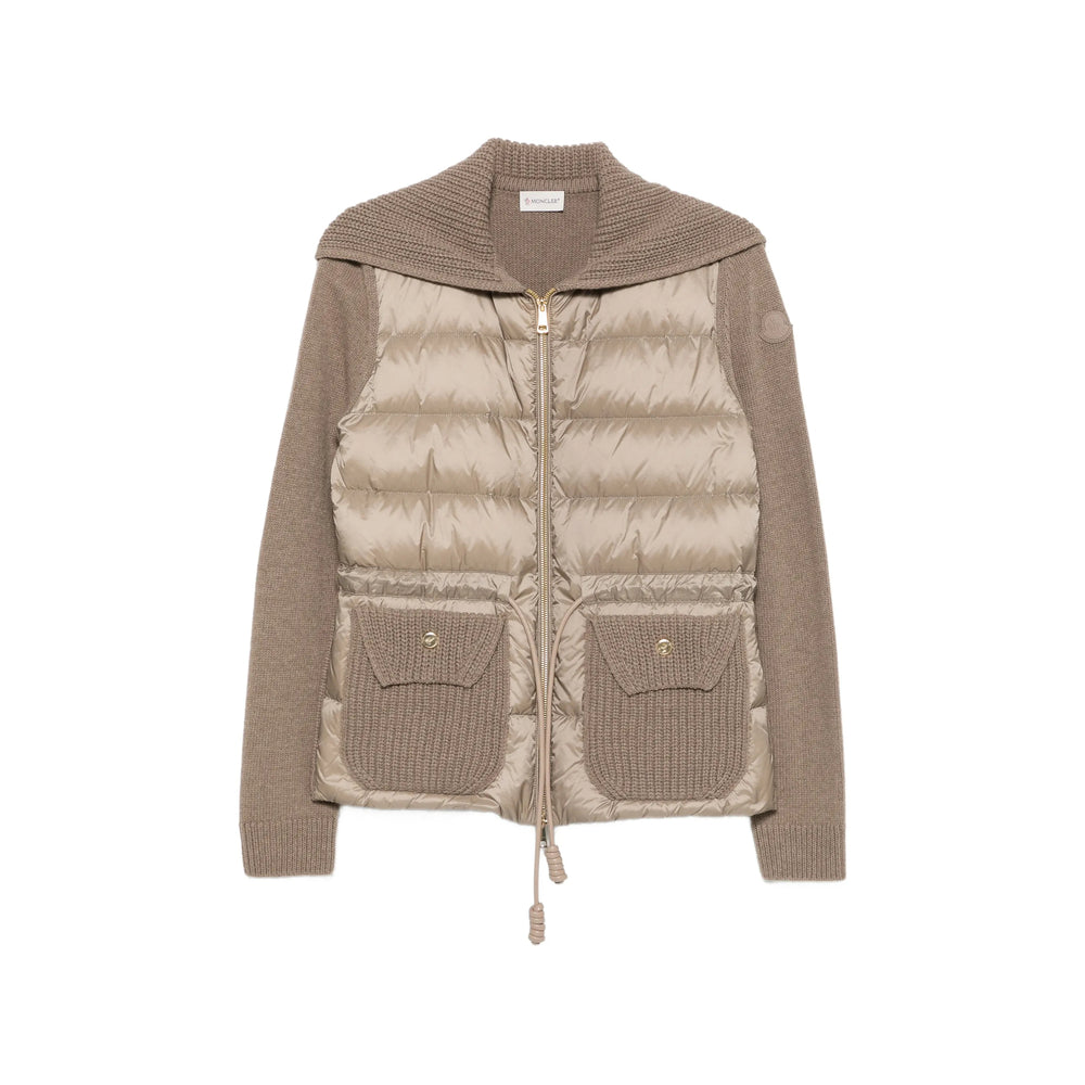 Moncler Brown Knitwear - Cardigans Women MONCLER