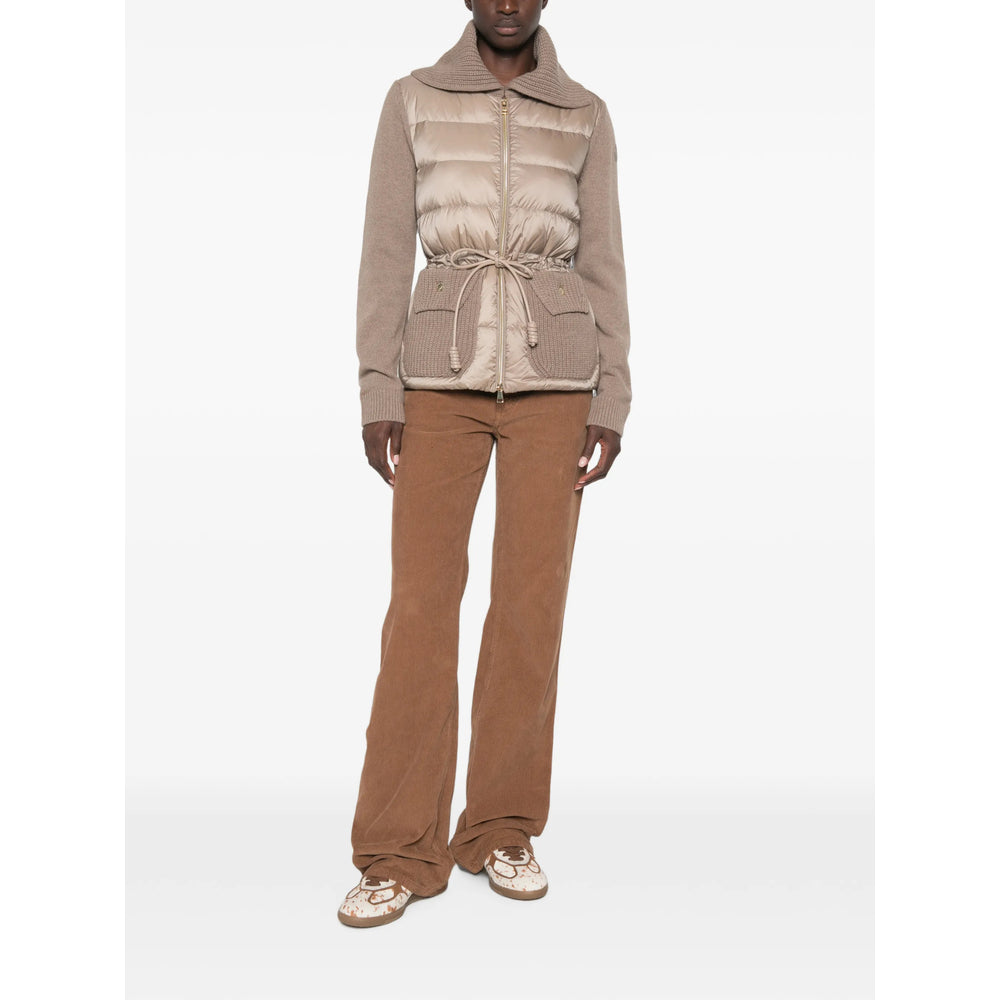 Moncler Brown Knitwear - Cardigans Women MONCLER