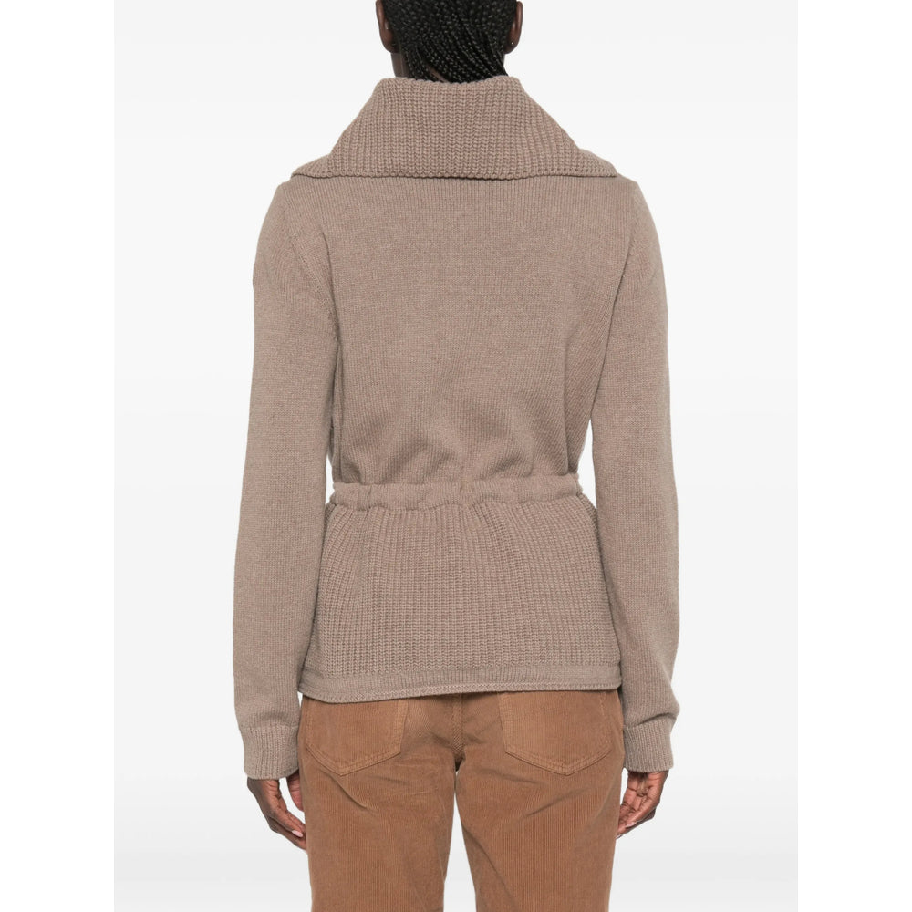 Moncler Brown Knitwear - Cardigans Women MONCLER