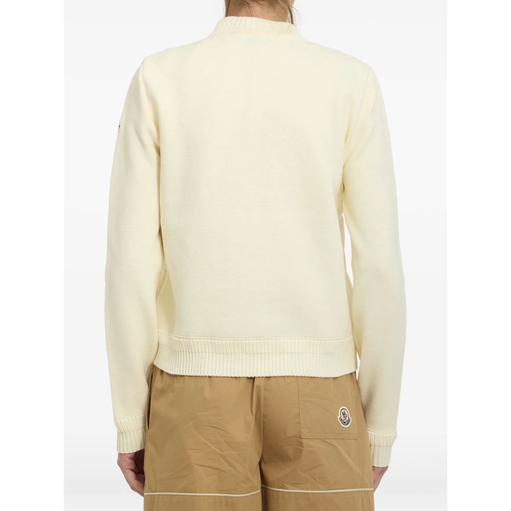 Moncler White Jackets - Bomber Jackets Women MONCLER