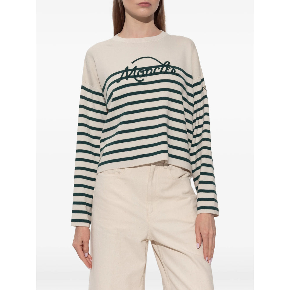 Moncler Neutrals Knitwear - Jumpers Women MONCLER