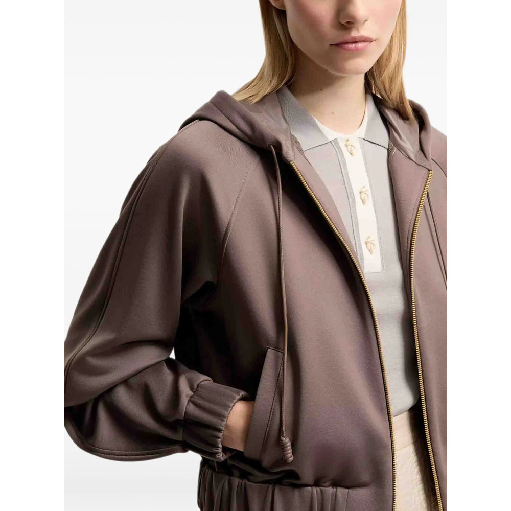 Moncler Brown Knitwear - Cardigans Women MONCLER