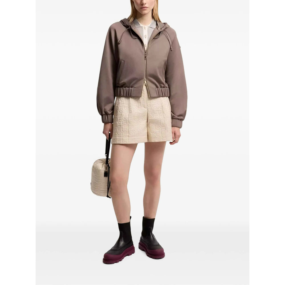Moncler Brown Knitwear - Cardigans Women MONCLER