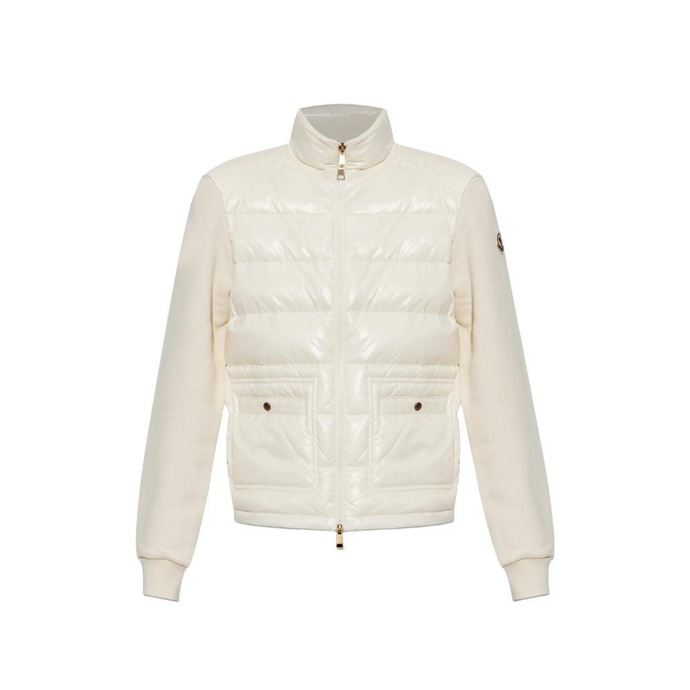 Moncler White Jackets - Bomber Jackets Women MONCLER