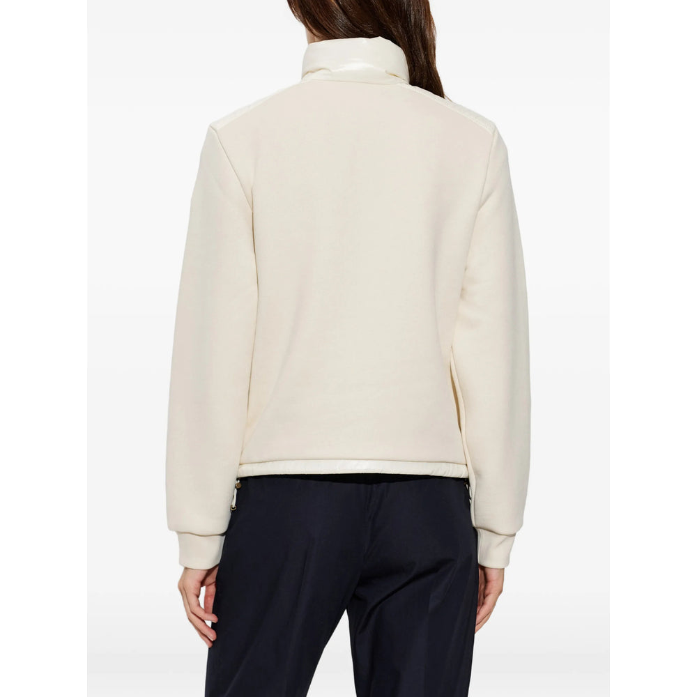 Moncler White Jackets - Bomber Jackets Women MONCLER