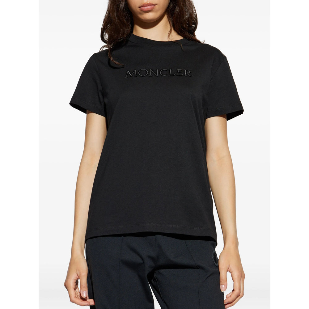 Moncler Black Tops - T-Shirts & Jerseys Women MONCLER
