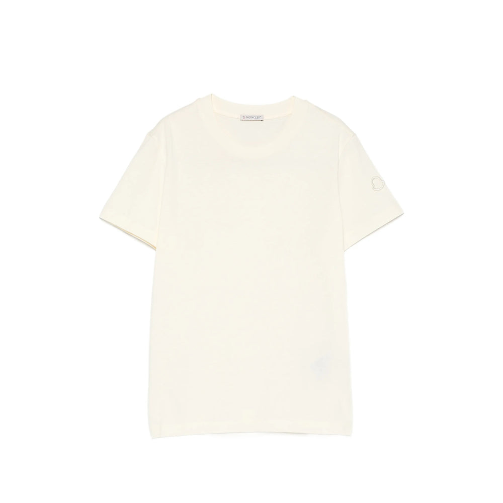 Moncler Neutrals Tops - T-Shirts & Jerseys Women MONCLER