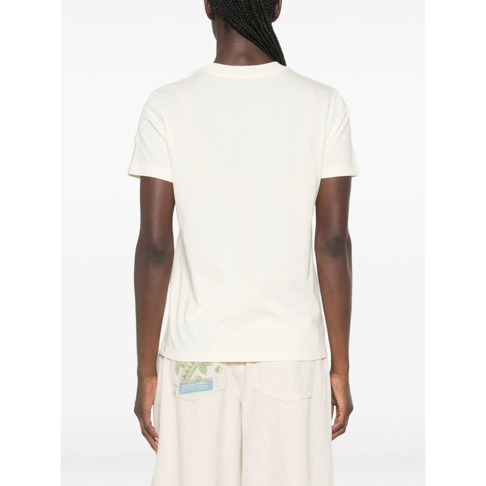 Moncler Neutrals Tops - T-Shirts & Jerseys Women MONCLER