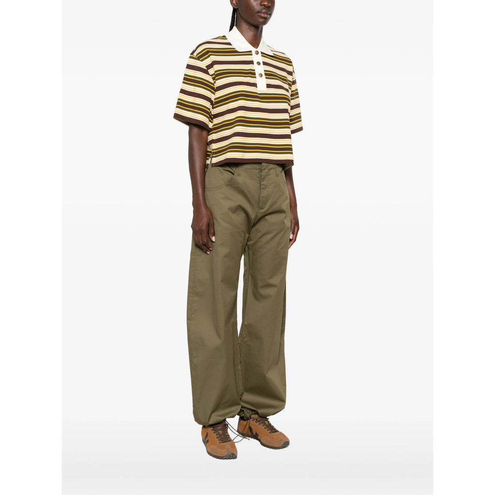 Moncler Brown Tops - Polo Tops Women MONCLER