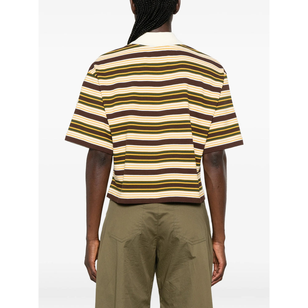 Moncler Brown Tops - Polo Tops Women MONCLER