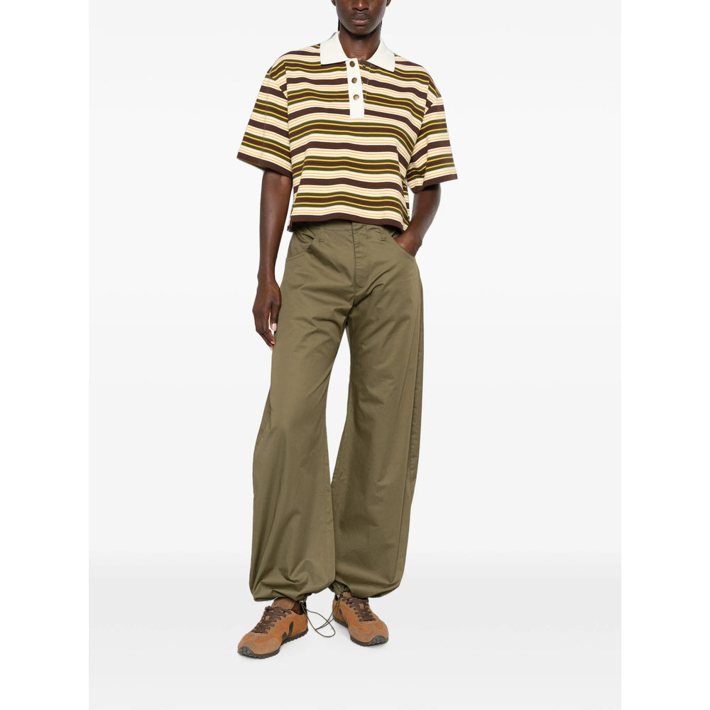 Moncler Brown Tops - Polo Tops Women MONCLER