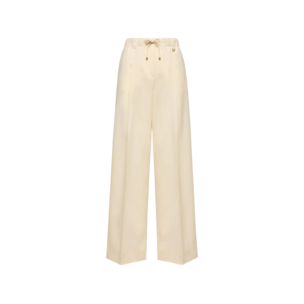 Moncler Neutrals Trousers - Straight Trousers Women MONCLER