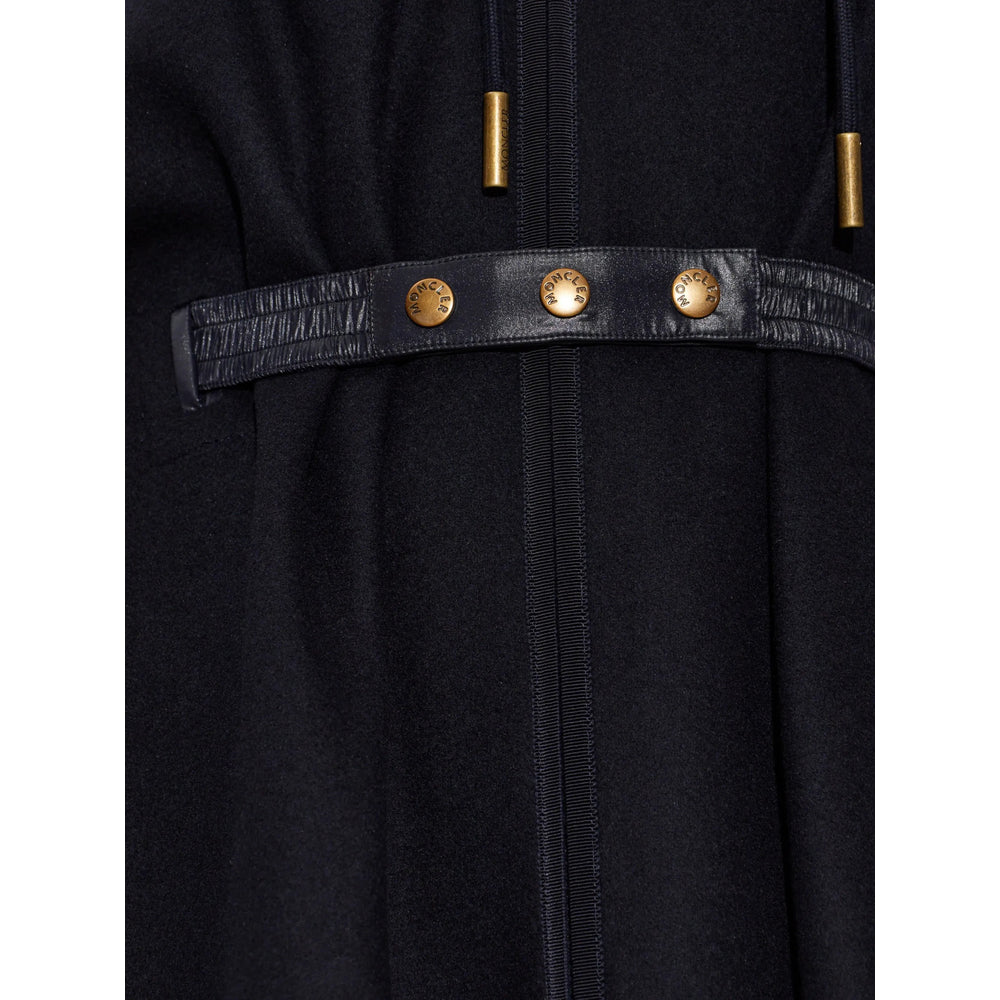 Moncler Blue Jackets - Capes & Ponchos Women MONCLER