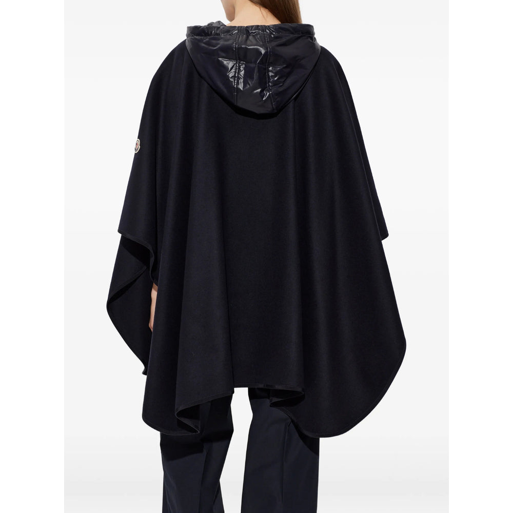Moncler Blue Jackets - Capes & Ponchos Women MONCLER