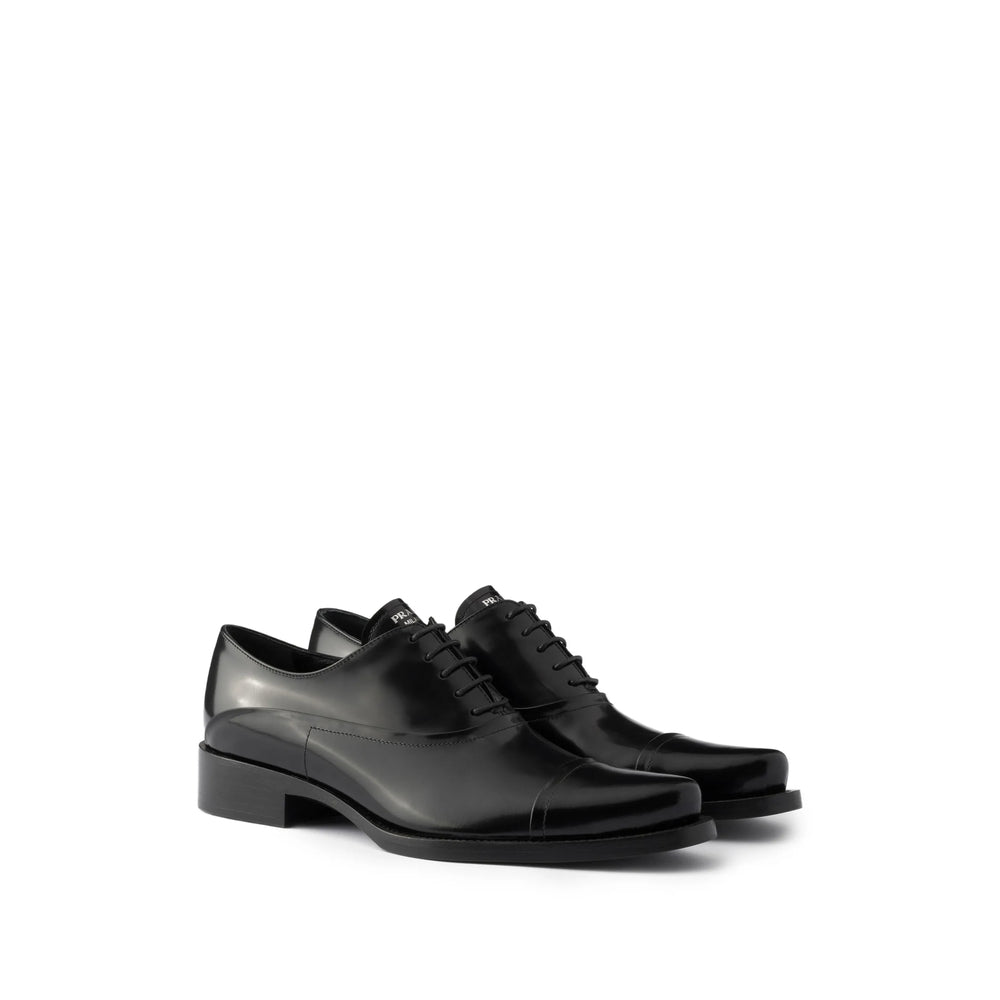 Prada Black Derby & Oxford Shoes Women PRADA