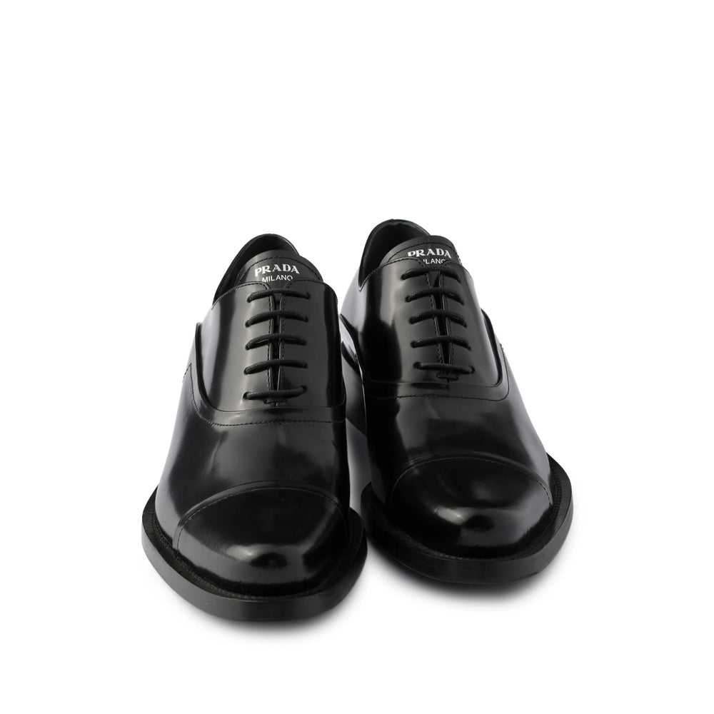 Prada Black Derby & Oxford Shoes Women PRADA