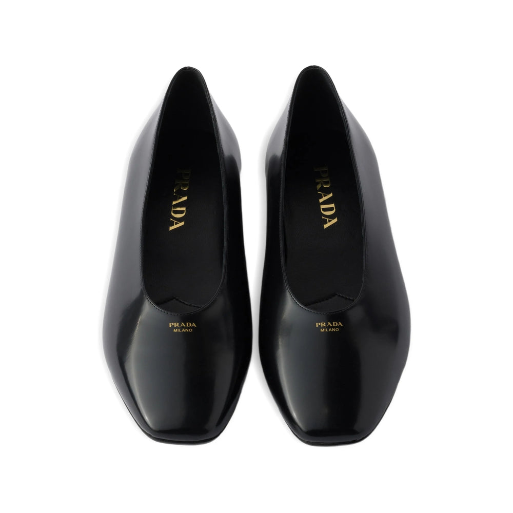 Prada Black Ballet Flats Women PRADA