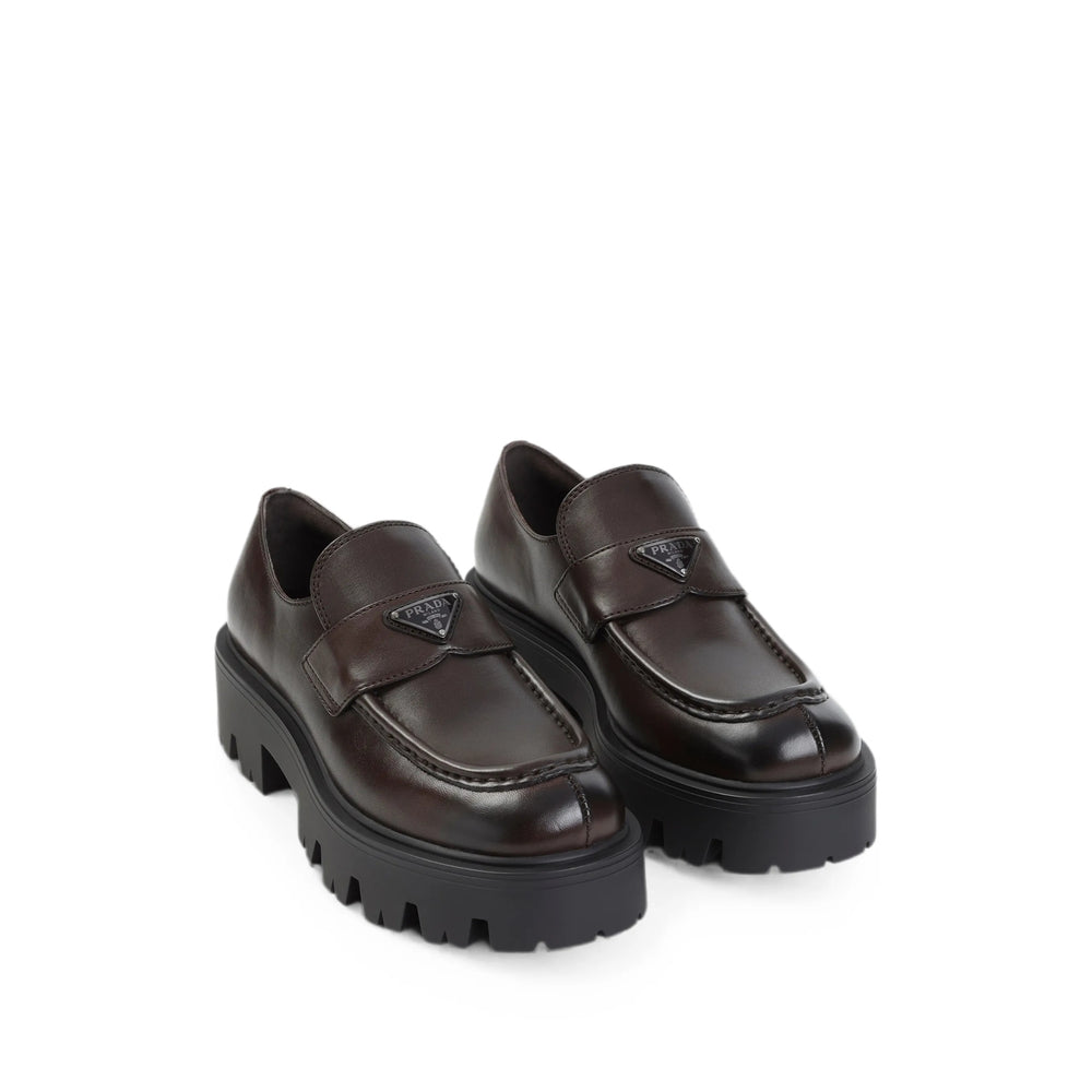 Prada Brown Loafers Women PRADA