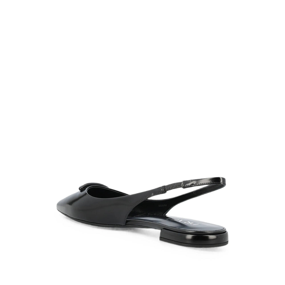 Prada Black Ballet Flats Women PRADA