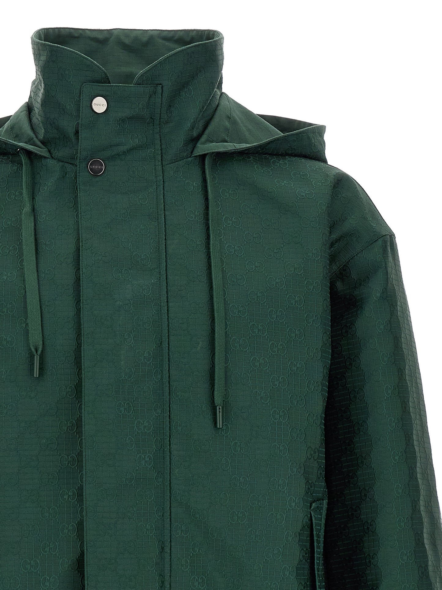 Gucci Men Reversible Ripstop Cotton Jacket GUCCI