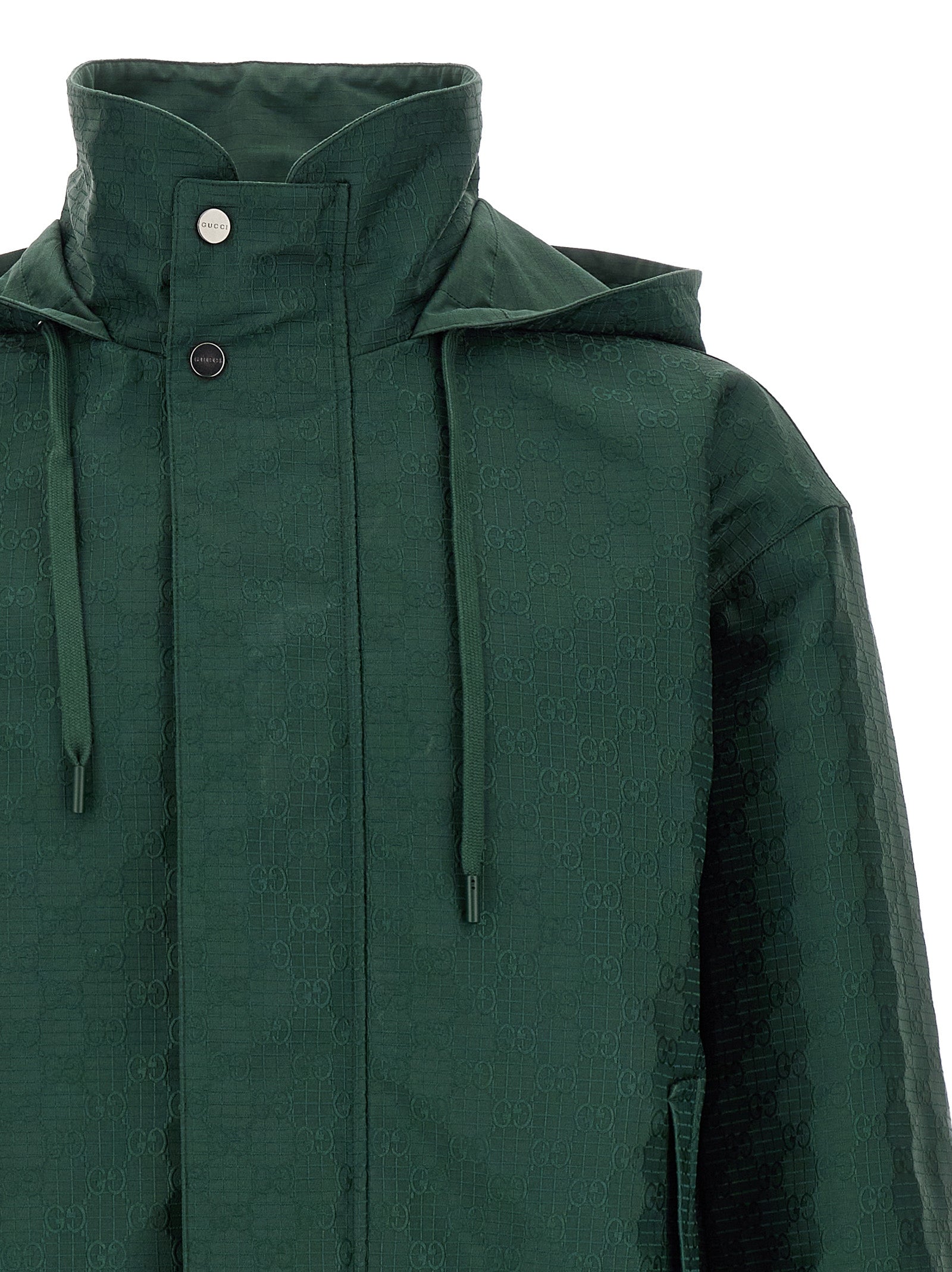 Gucci Men Reversible Ripstop Cotton Jacket GUCCI
