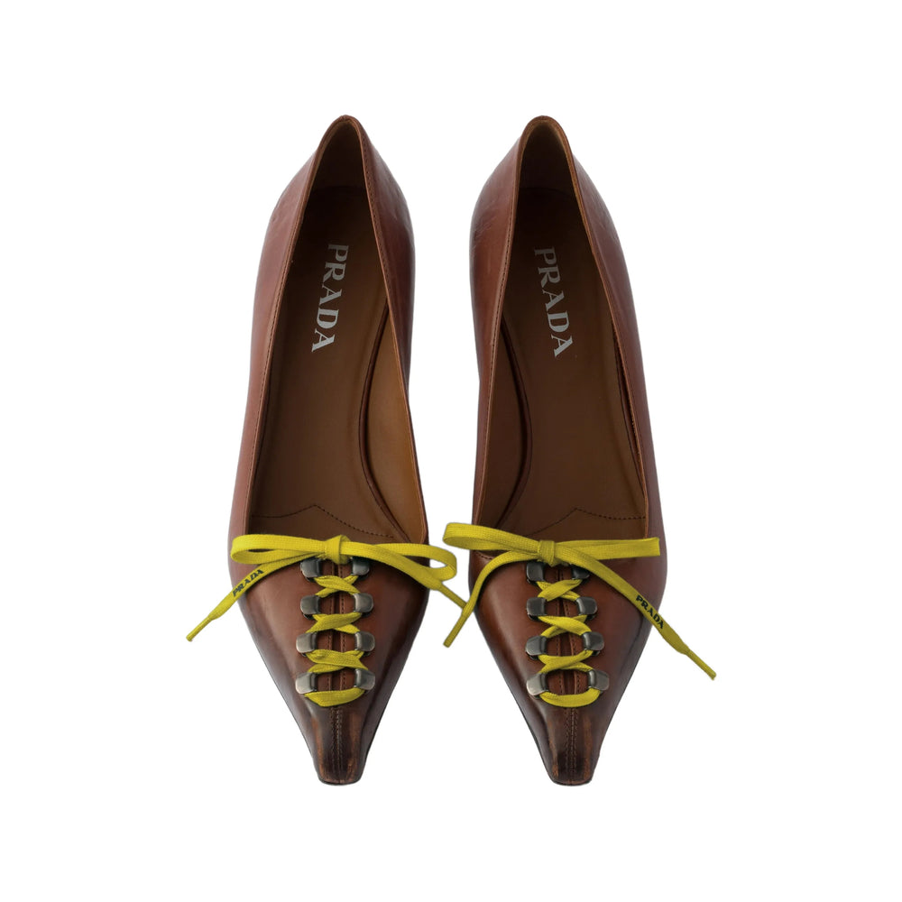 Prada Brown Shoes Women PRADA