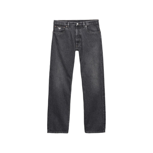 Prada Grey Denim - Regular & Straight-Leg Jeans Men PRADA